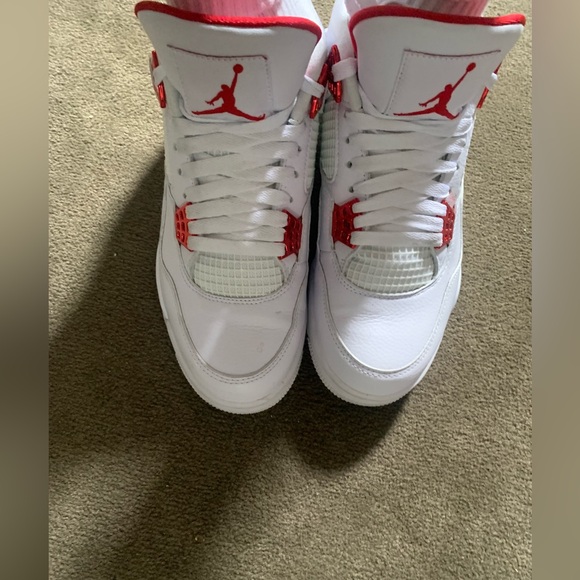 jordan 4s metallic red
